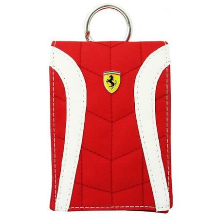 MASTERS CLUB Ferrari UNIVERSAL CASE FLAP SLIM V2 WHITE FEPFV2WH